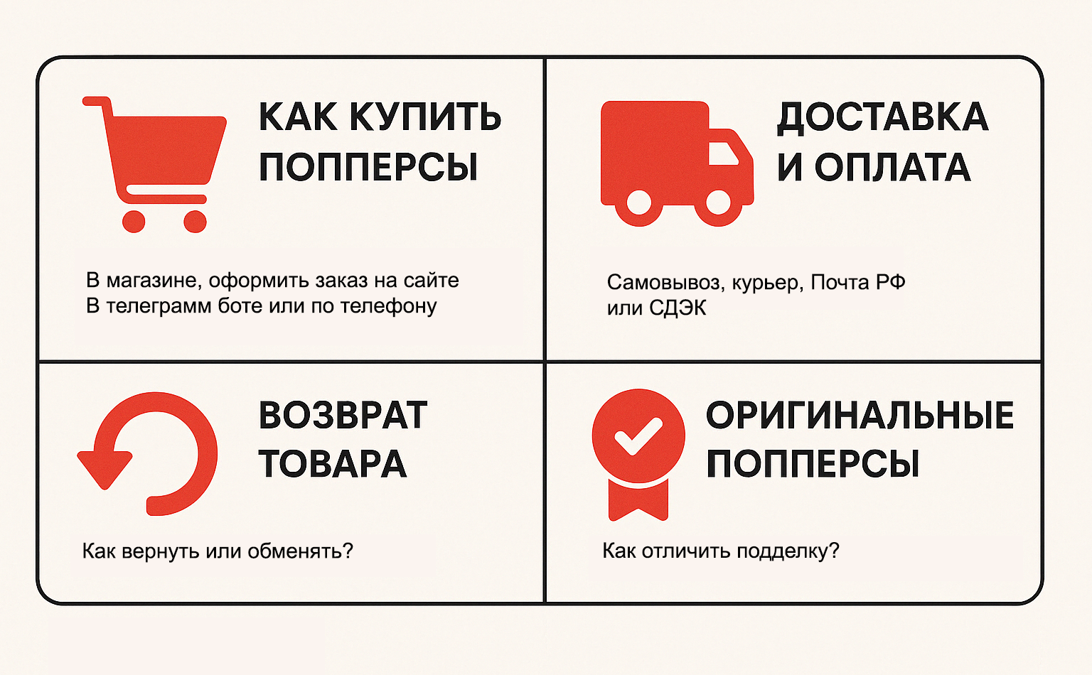 FAQ о попперсах в России